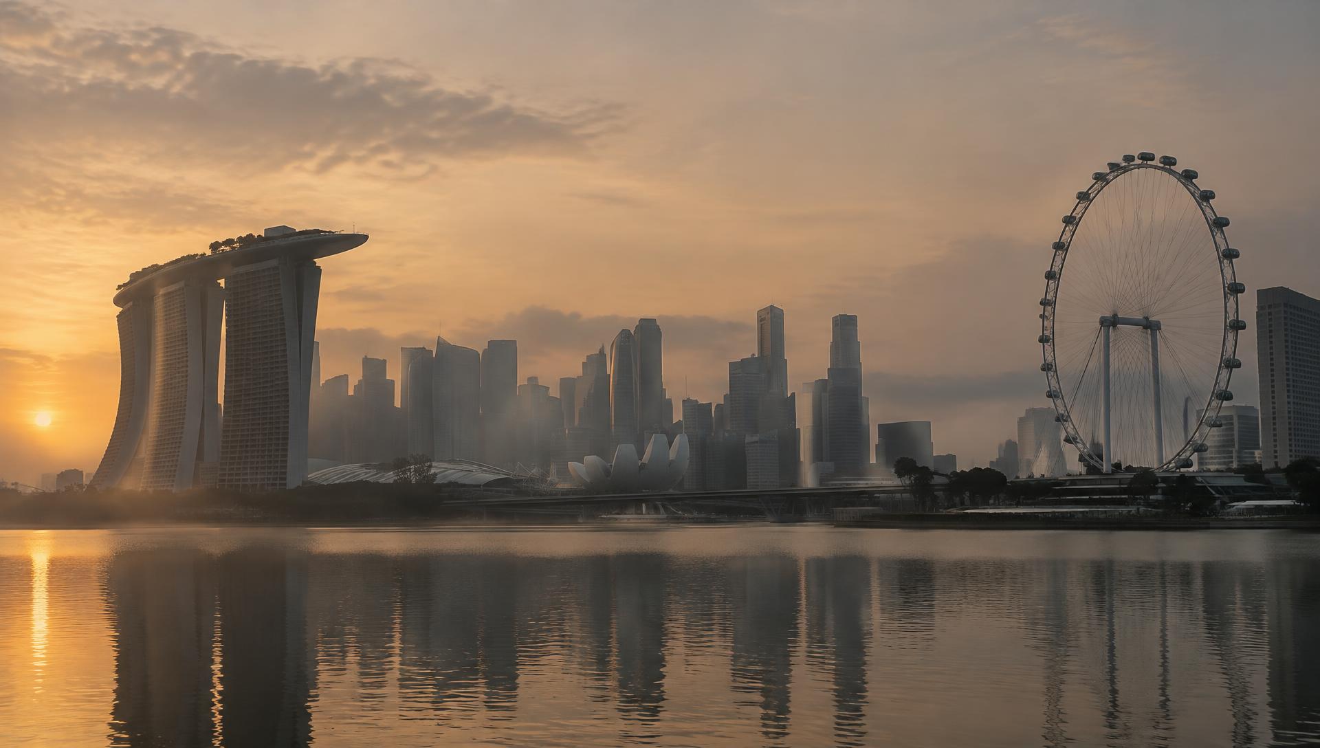 Singapore at first light